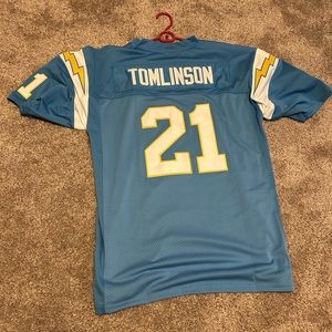 XL Baby Blue LaDainian Tomlinson Jersey